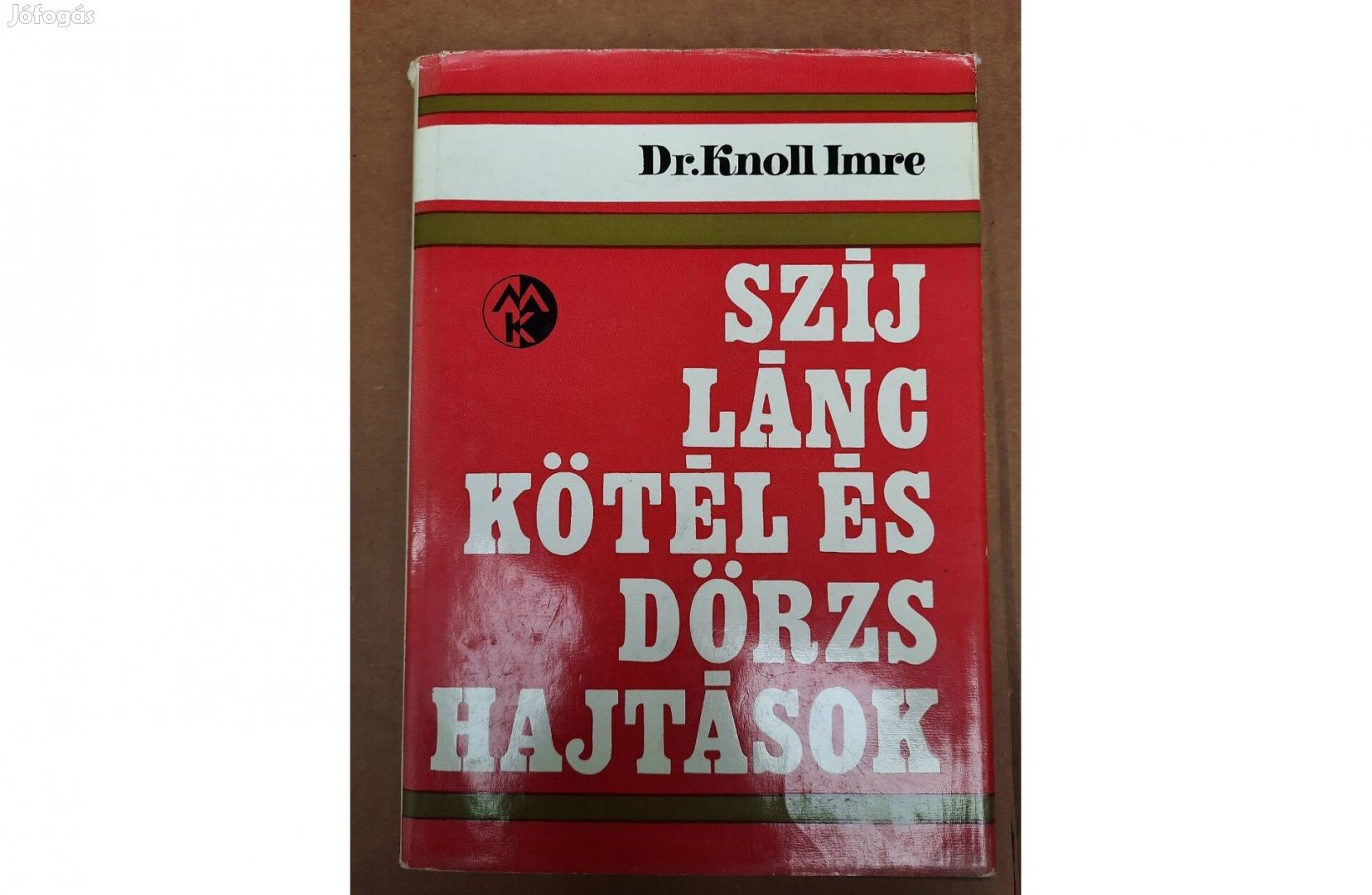 Szíj-lánc-kötél-és dörzshajtások című könyv eladó