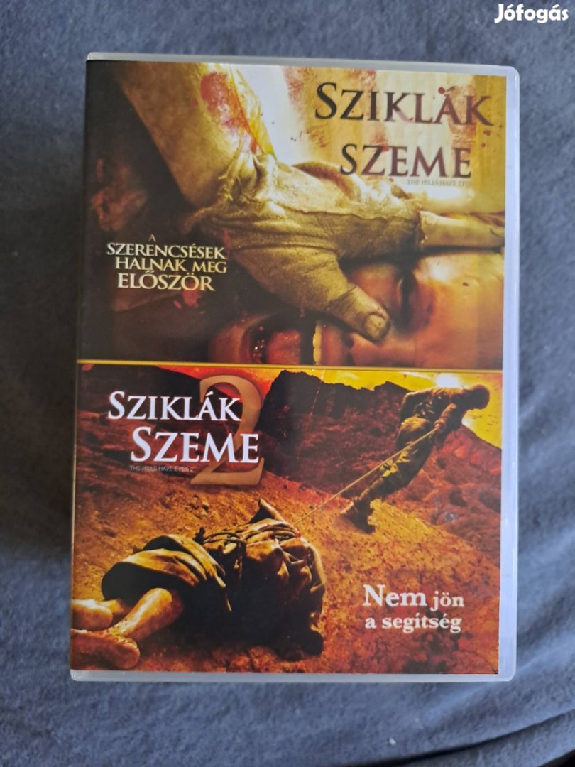 Sziklák Szeme 1-2 dvd