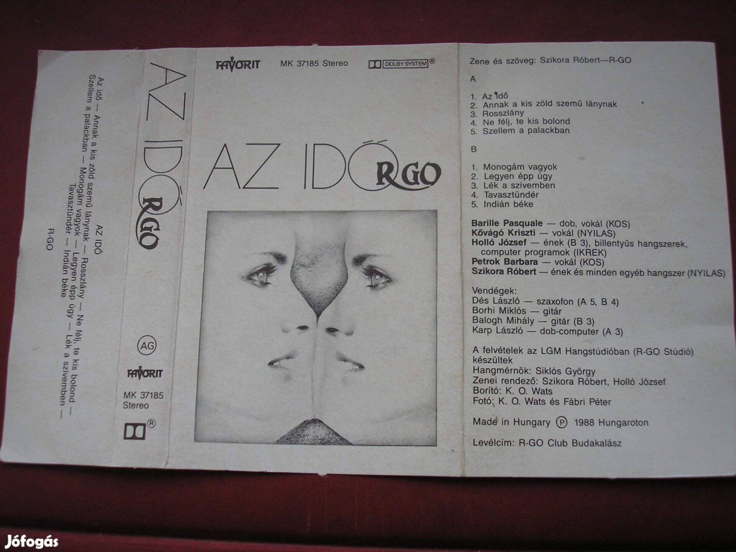 Szikora Robi gyári műsoros kazetta