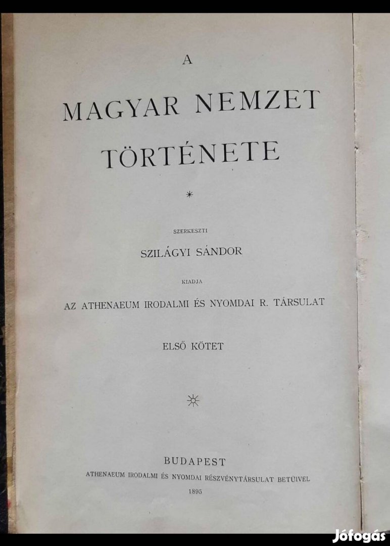 Szilágyi:A magyar nemzet története 1-10 kötet,Kecskemét,Monor