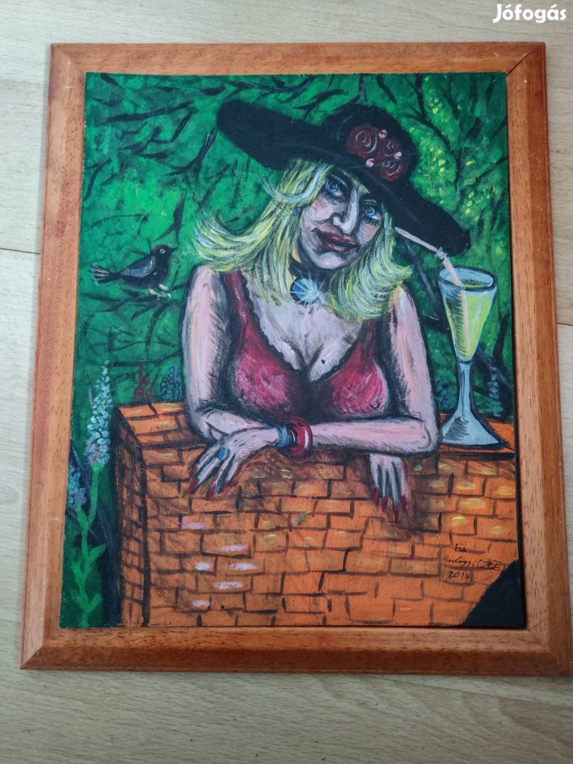 Szilágyi Zoé akril festmény
