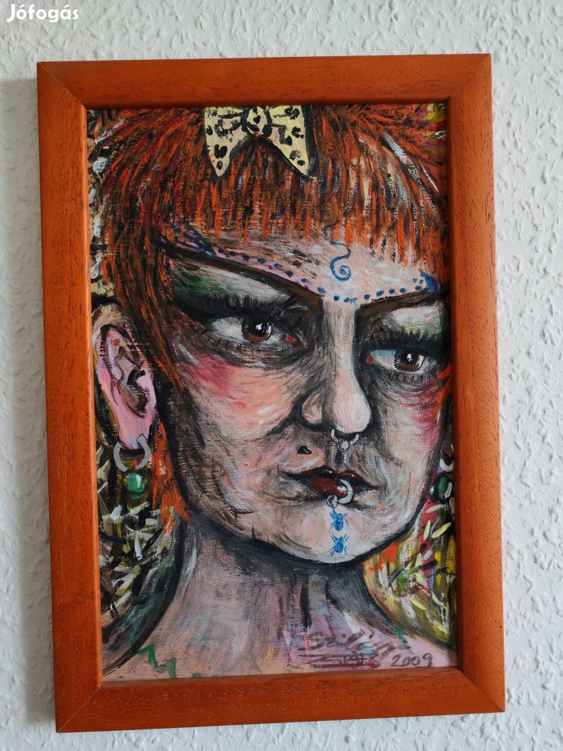 Szilágyi Zoé akril festmény