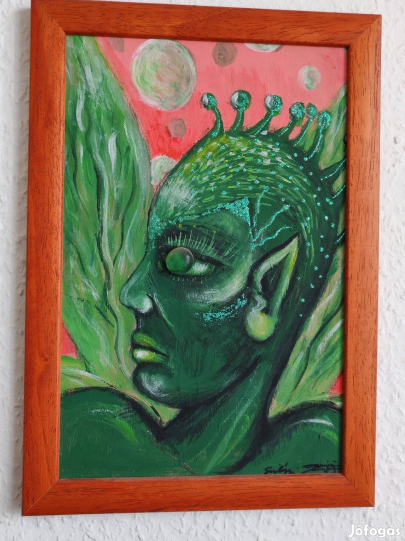 Szilágyi Zoé akril festmény