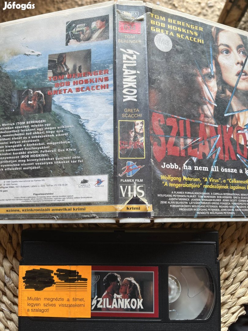 Szilánkok vhs kazetta