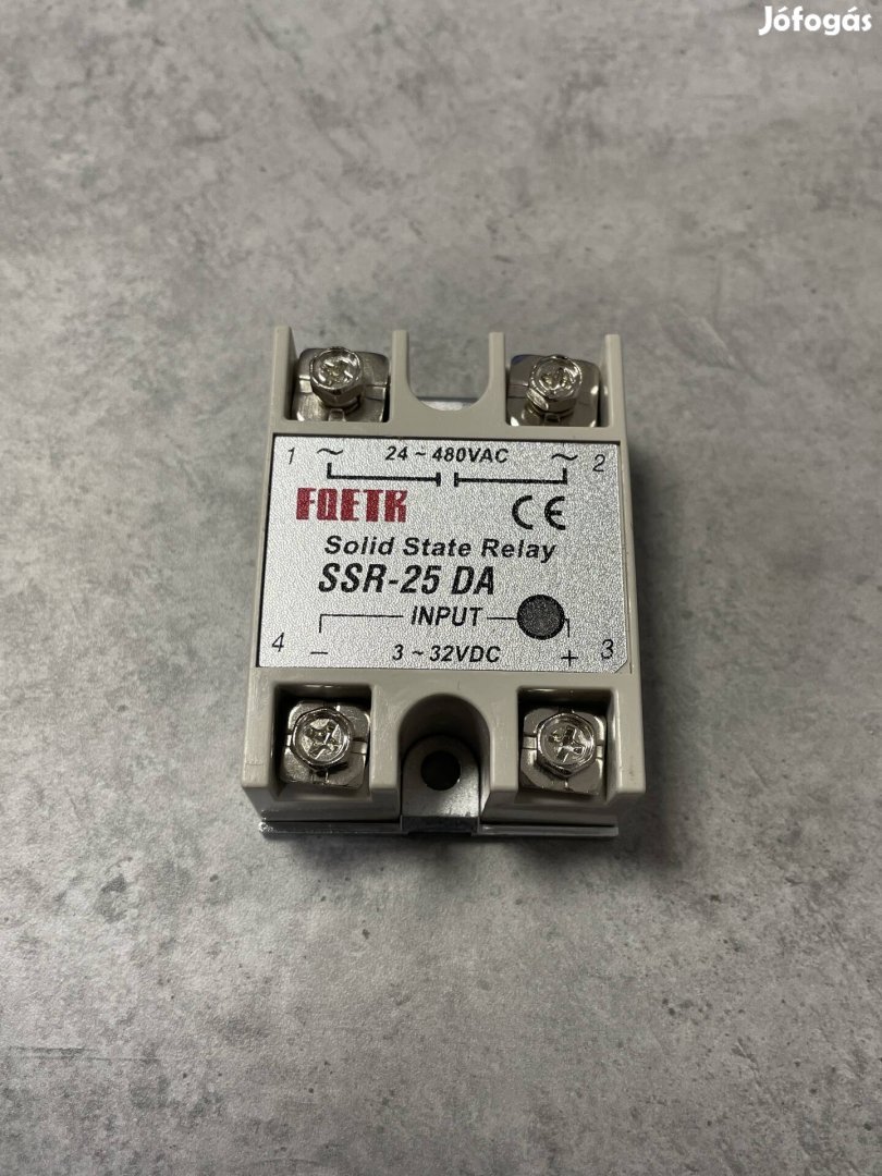 Szilárdtest relé SSR-25 DA (solid state relay)