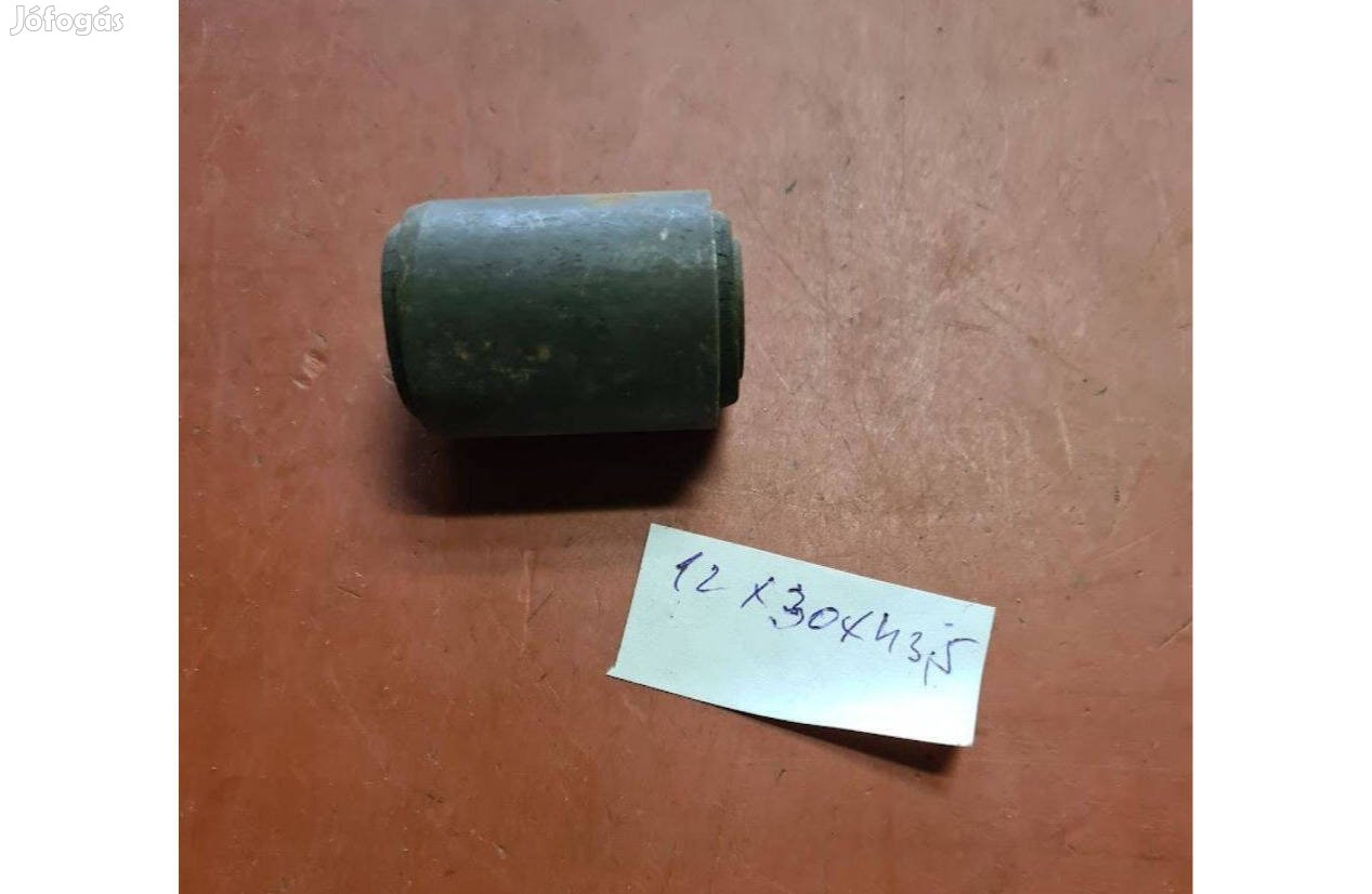 Szilentblokk 12X30X43.50 MM
