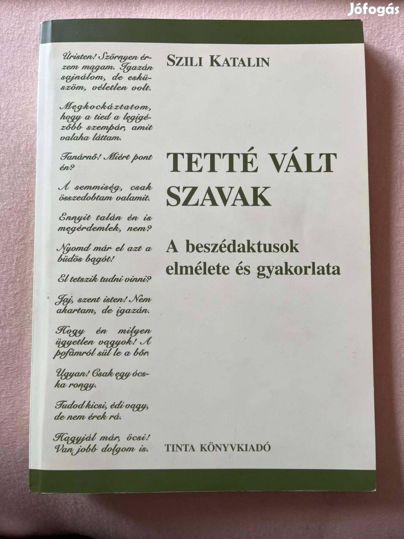 Szili Katalin: Tetté vált szavak