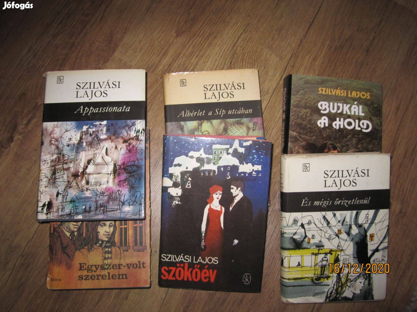 Szilvási Lajos 6 regénye eladó