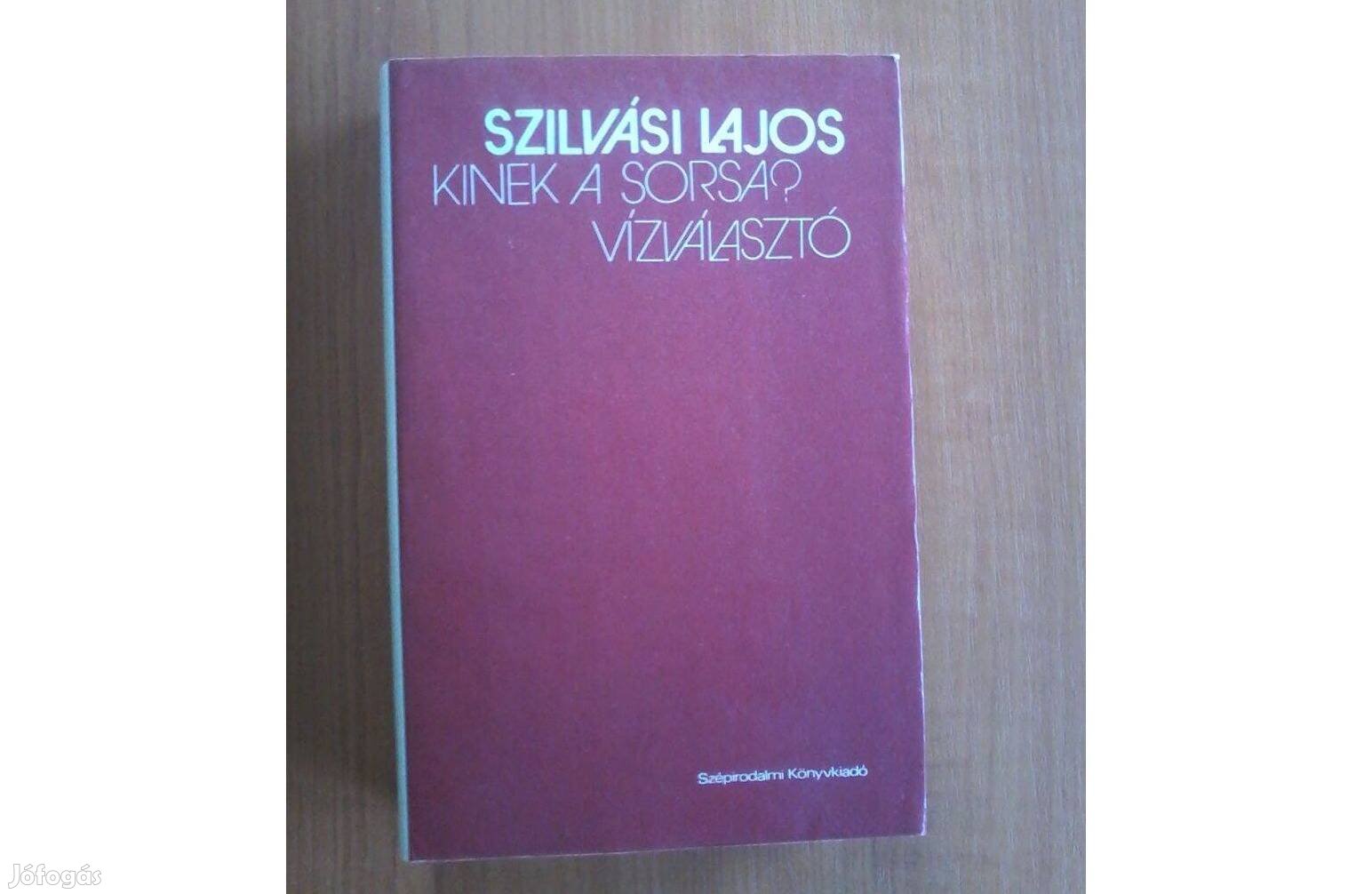 Szilvási Lajos: Kinek a sorsa? ,Vízválasztó