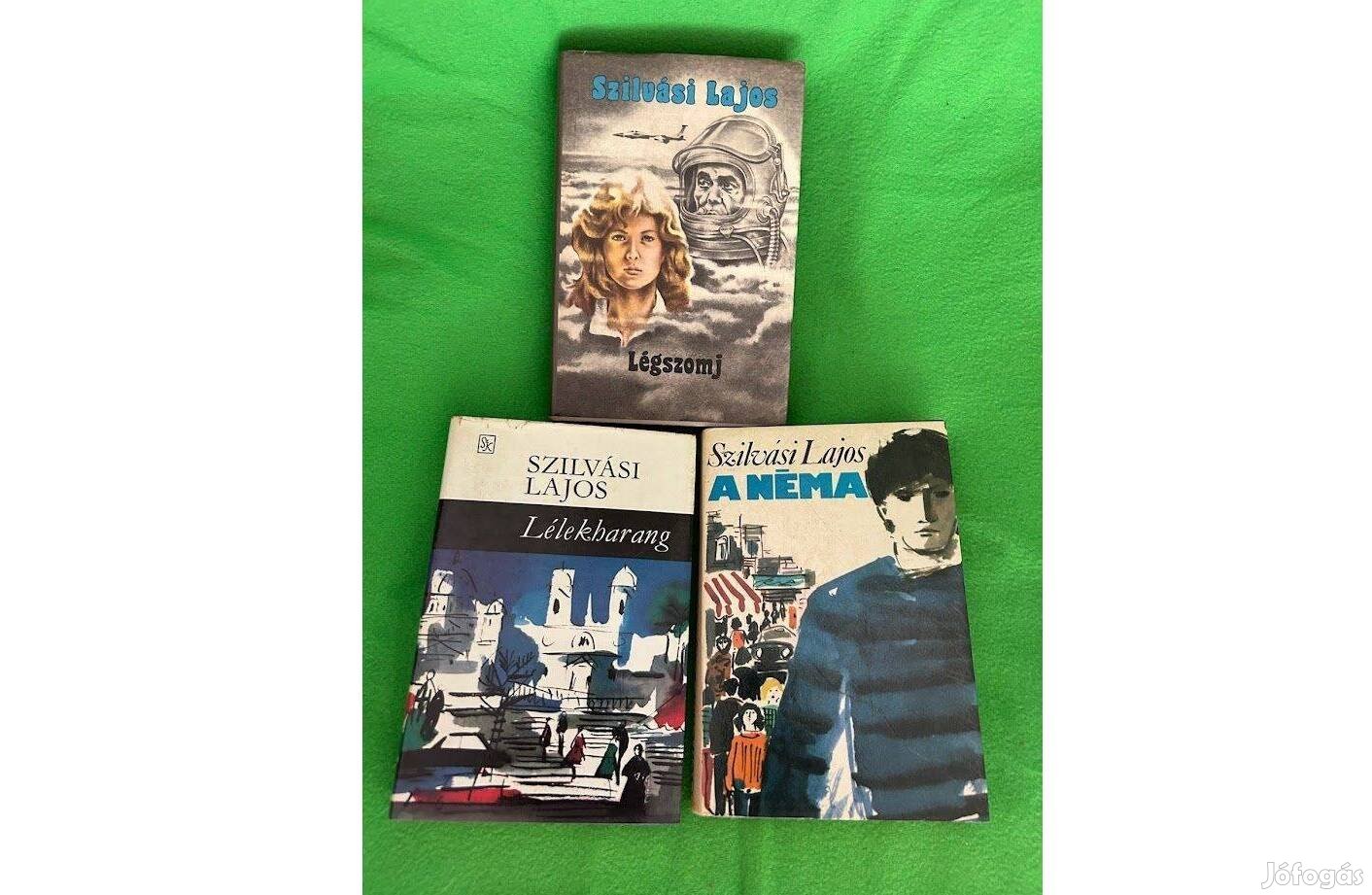 Szilvási Lajos könyvek légszomj, Lélekharang, a néma