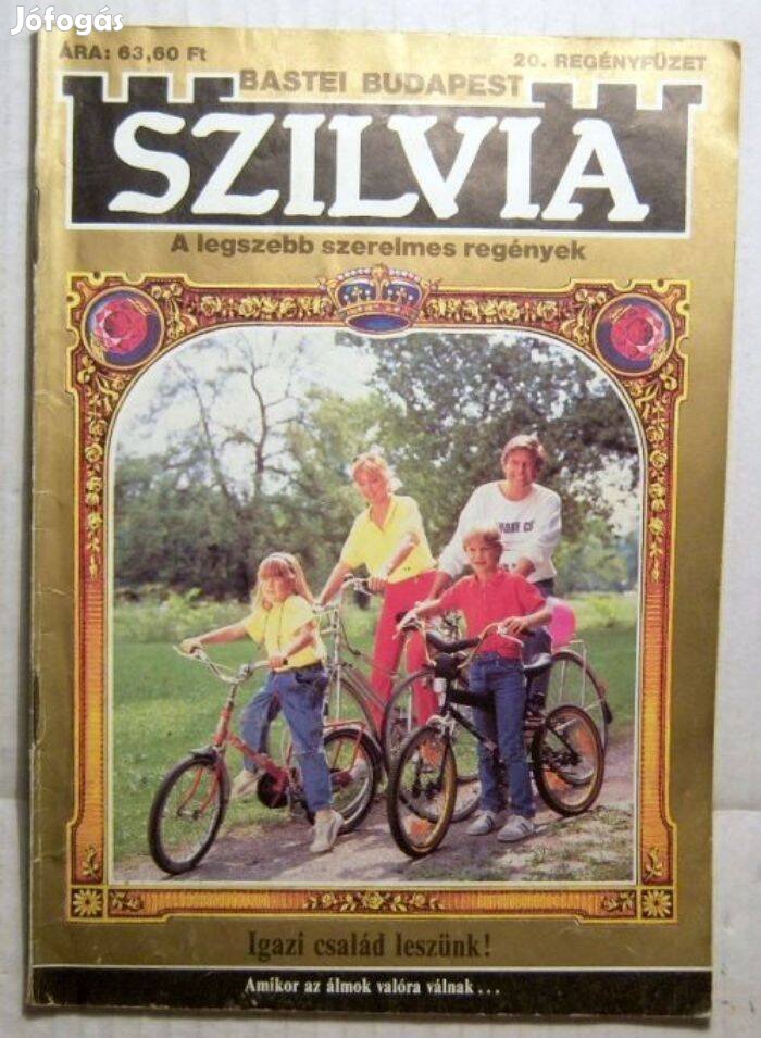 Szilvia 20. Igazi Család Leszünk (Ilona Déry) 1992 (romantikus)