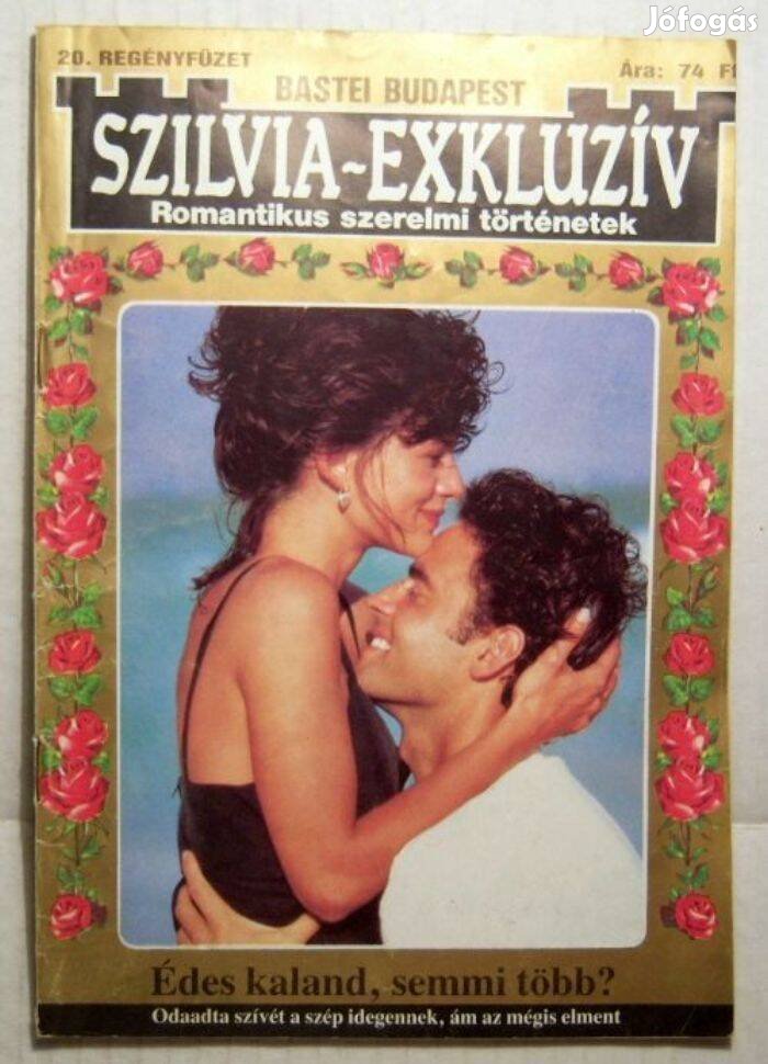 Szilvia Exkluzív 20. Édes Kaland,Semmi Több (Sabine Stephan) 1993