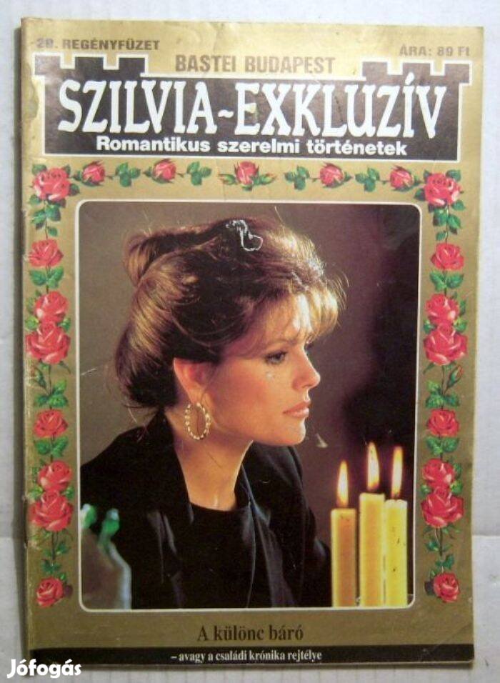 Szilvia Exkluzív 29. A Különc Báró (Evelyn von Wulfen) 2kép+tartalom