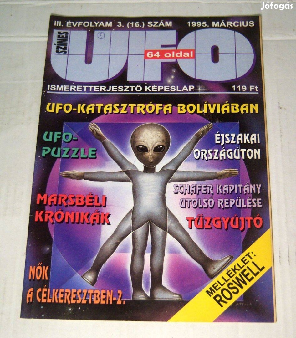 Színes UFO 1995/3 Március (16.szám)