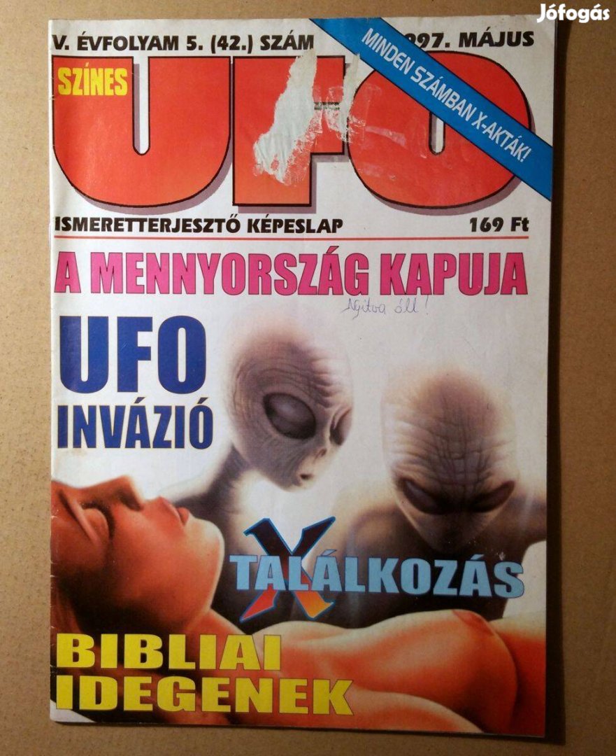 Színes UFO 1997/5 Május (42.szám) 6kép+tartalom