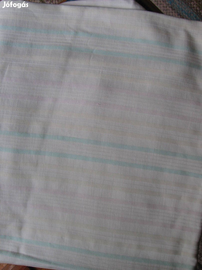 Színes, csíkos nagypárnahuzat - damaszt