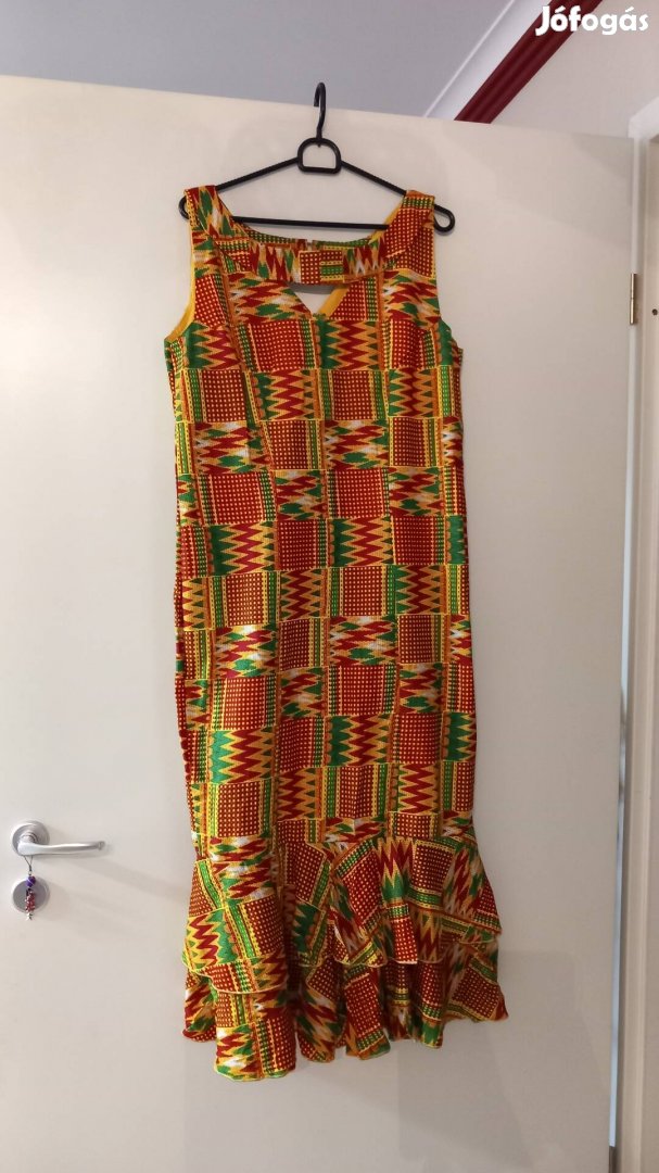 Szines afrikai ruha, mb:50,h:125