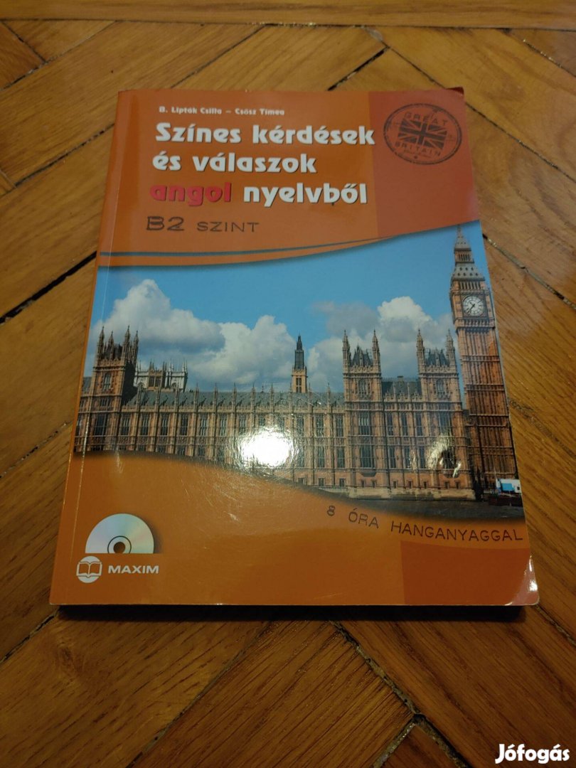 Színes kérdések és válaszok angol nyelvből B2