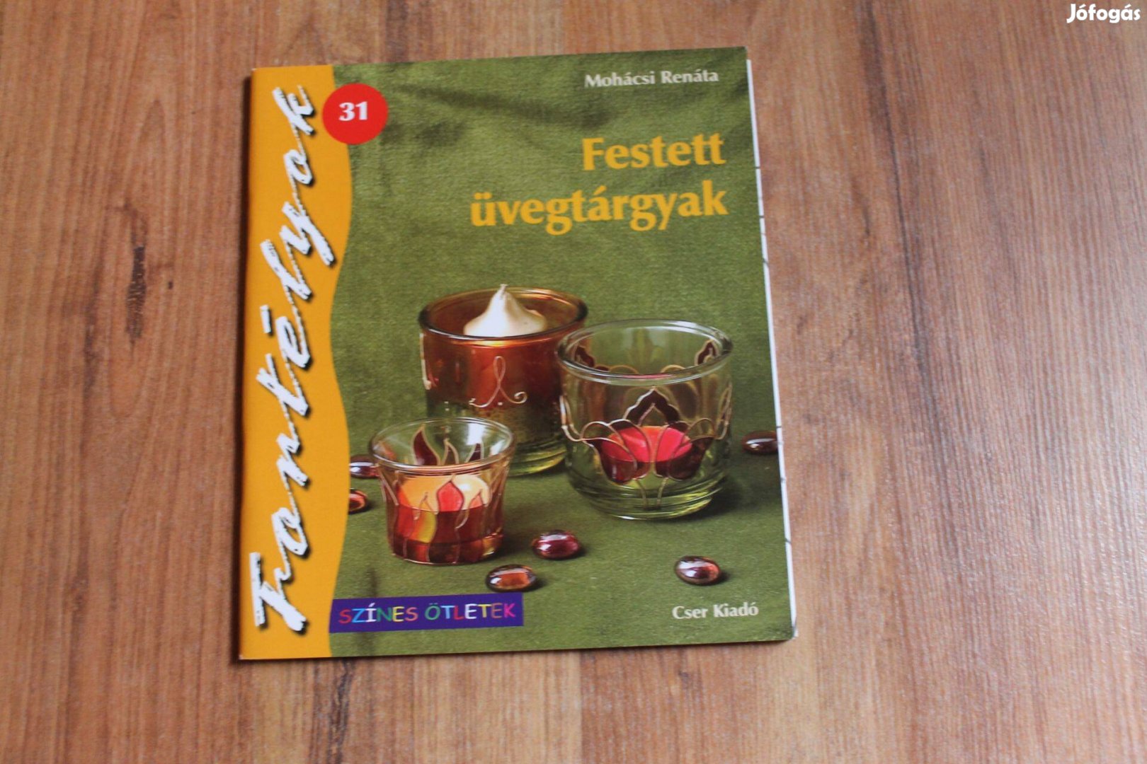 Színes ötletek - Festett üvegtárgyak