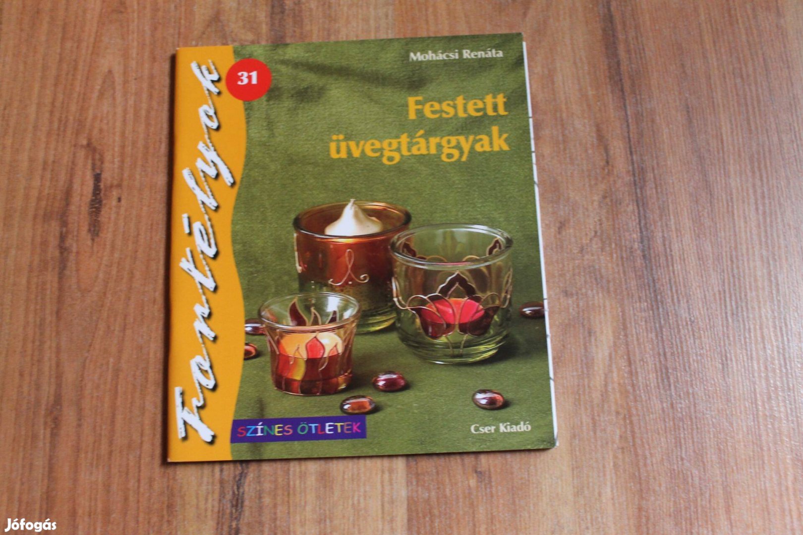 Színes ötletek - Festett üvegtárgyak