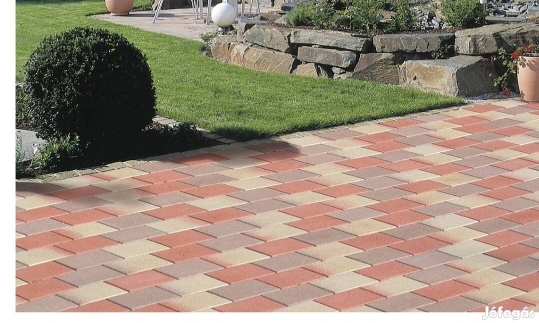 Színes térburkoló kő "őszi lomb" 20 nm