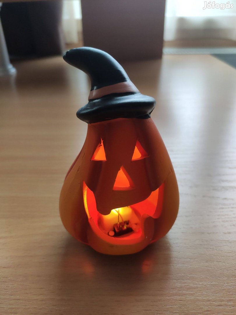 Színjátszós Halloween tök lámpás