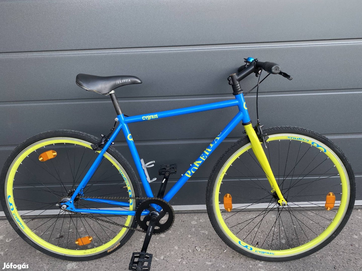 Szinte Új,28-as,Városi Single speed-Fixi kerékpár.