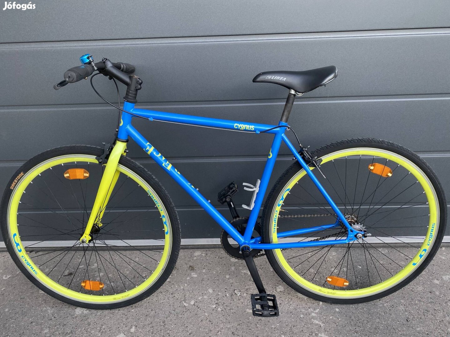 Szinte Új,28-as,Városi kerékpár,Single speed-Fixi.