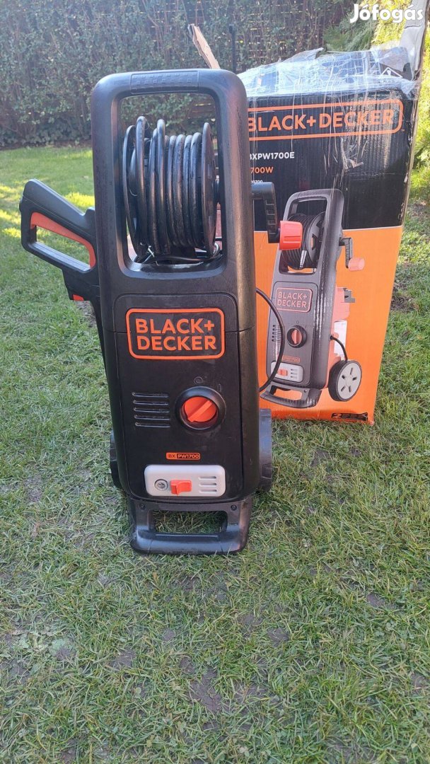 Szinte új Black and decker magasnyomású mosó,1700w