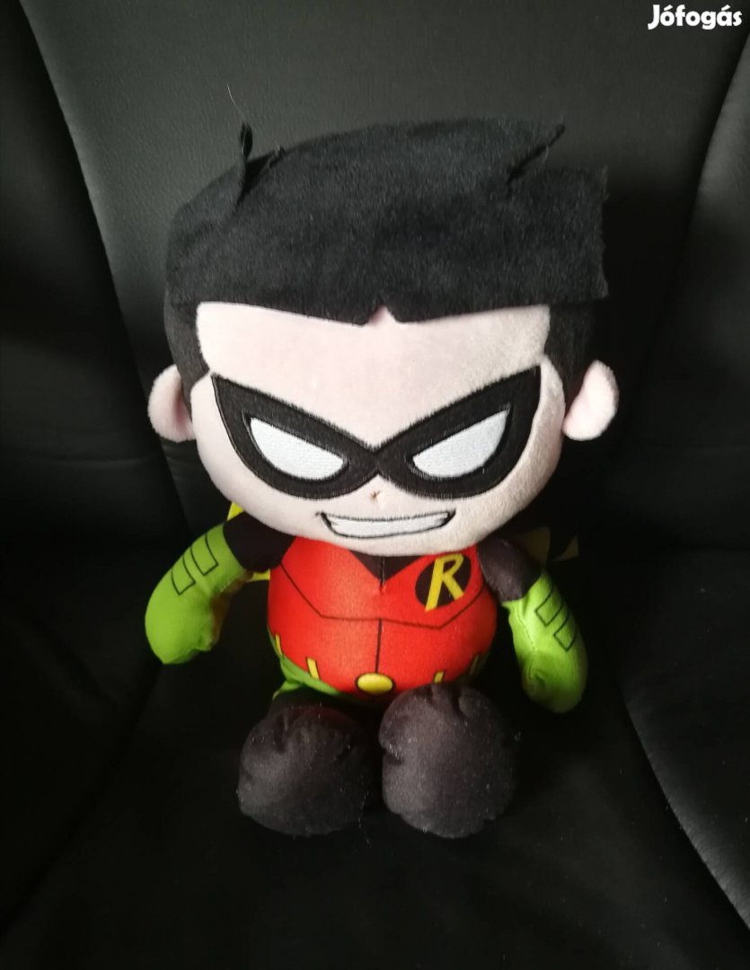 Szinte új DC Super Friends Robin mese figura plüss 