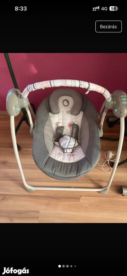 Szinte új Lionelo Elektromos babahinta