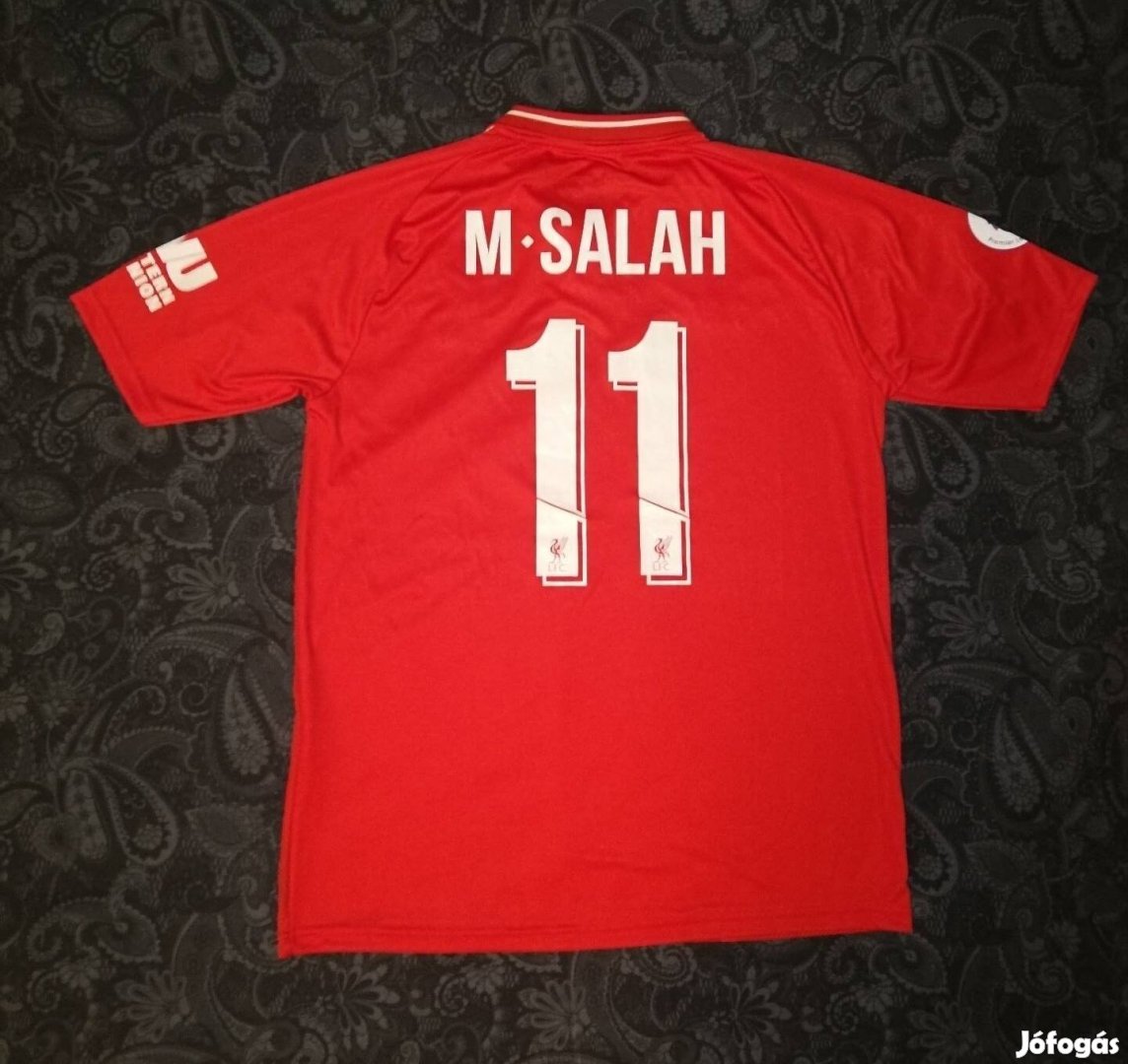 Szinte új Liverpool FC S-es New Balance Mohamed Salah 18/19 hazai mez