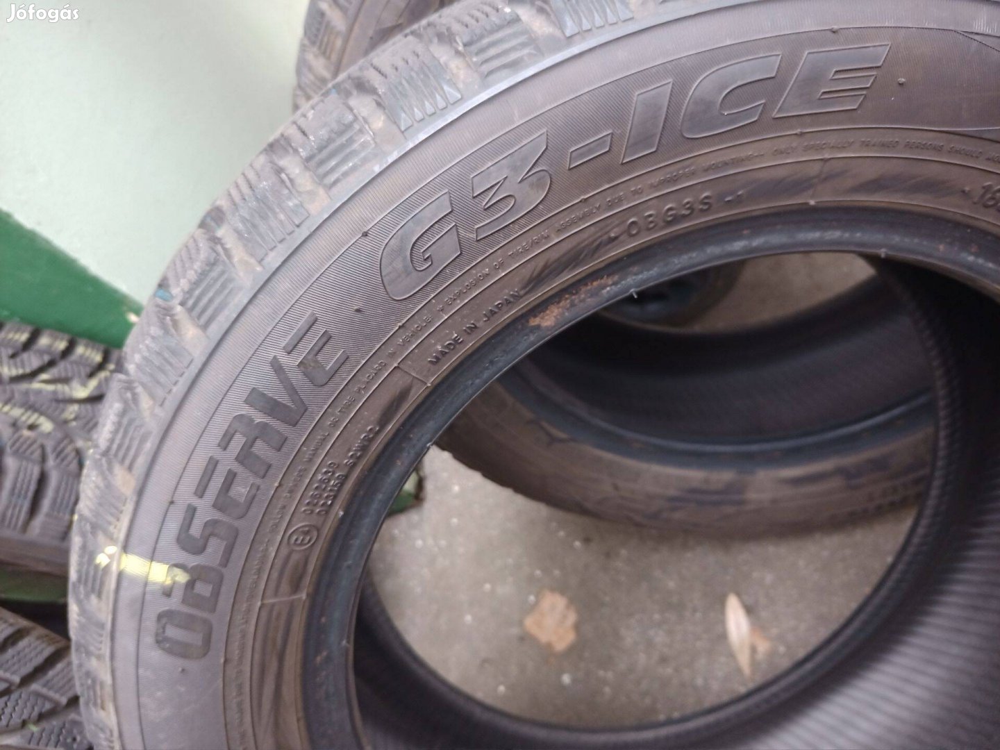 Szinte új Toyo Observe G3 téligumi szett 185/65/R15