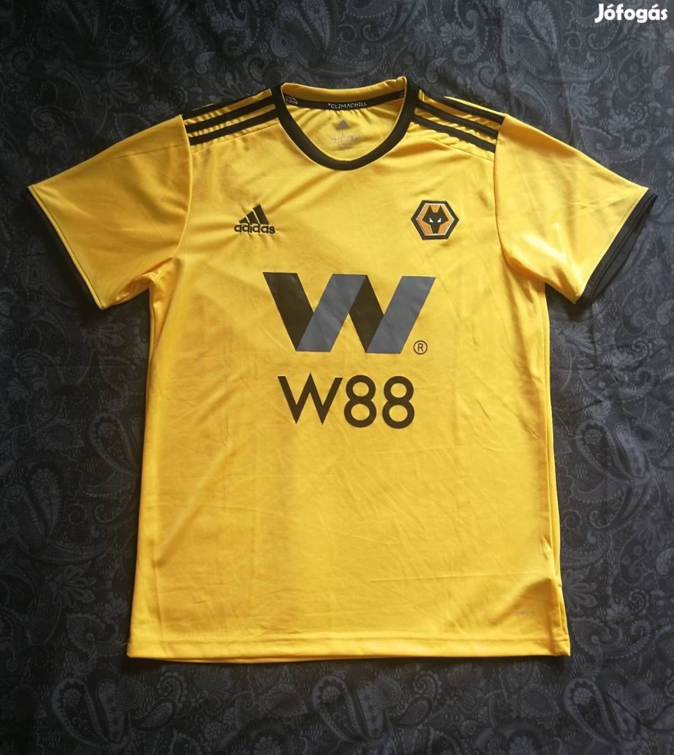 Szinte új Wolverhampton Wanderers FC L-es adidas 2018/19 hazai mez