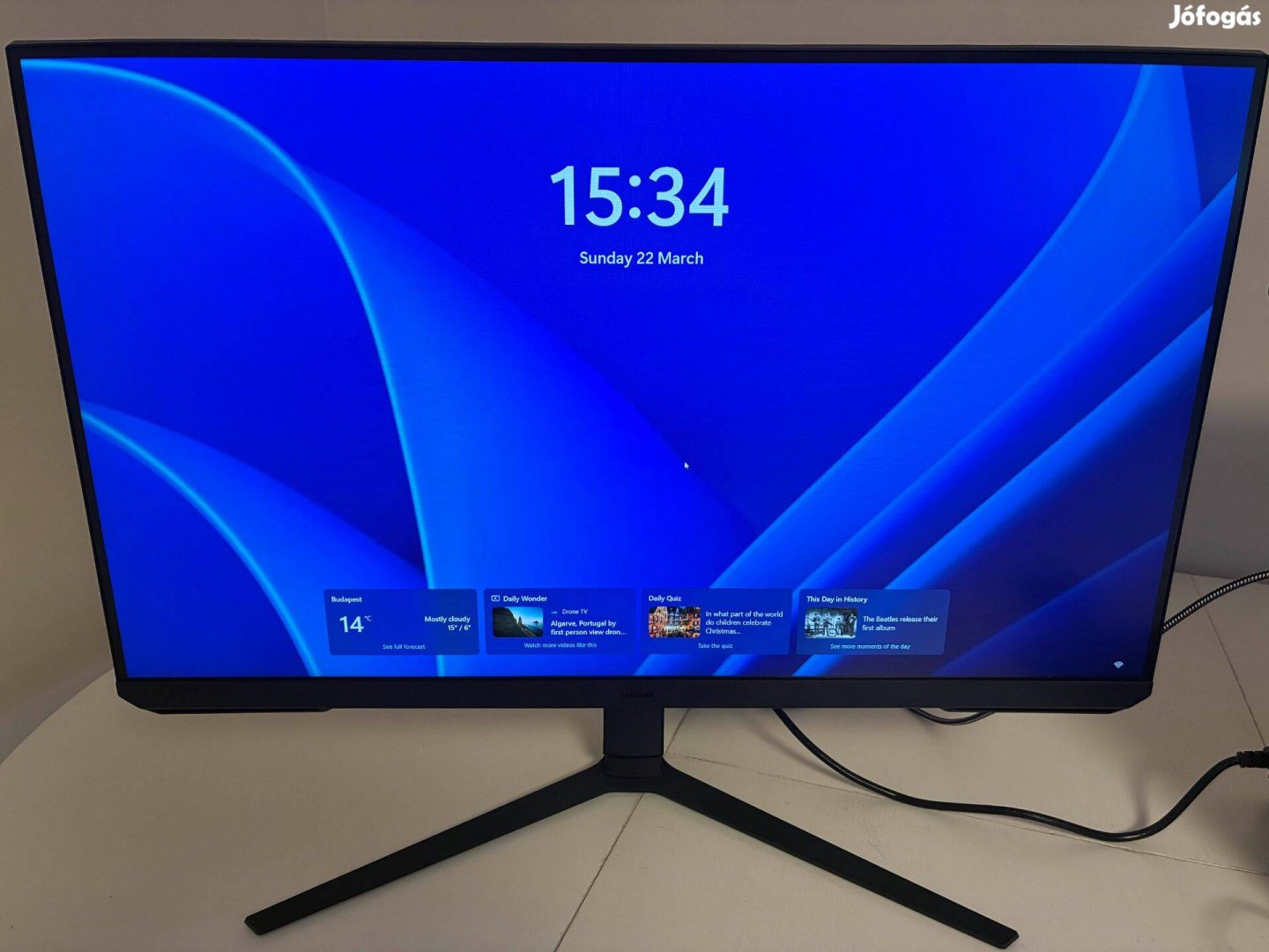 Szinte új, 32 Hüvelykes Samsung G32 Síkképernyős Monitor