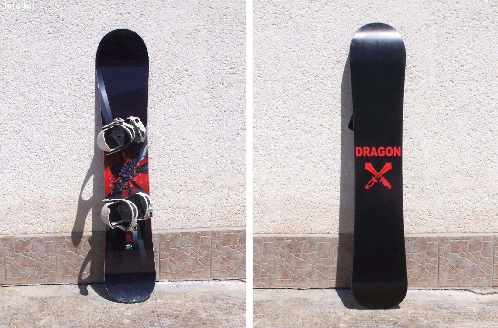 Szinte új! Harmadáron! 152 cm Escape Dragon freestyle snowboard deszka