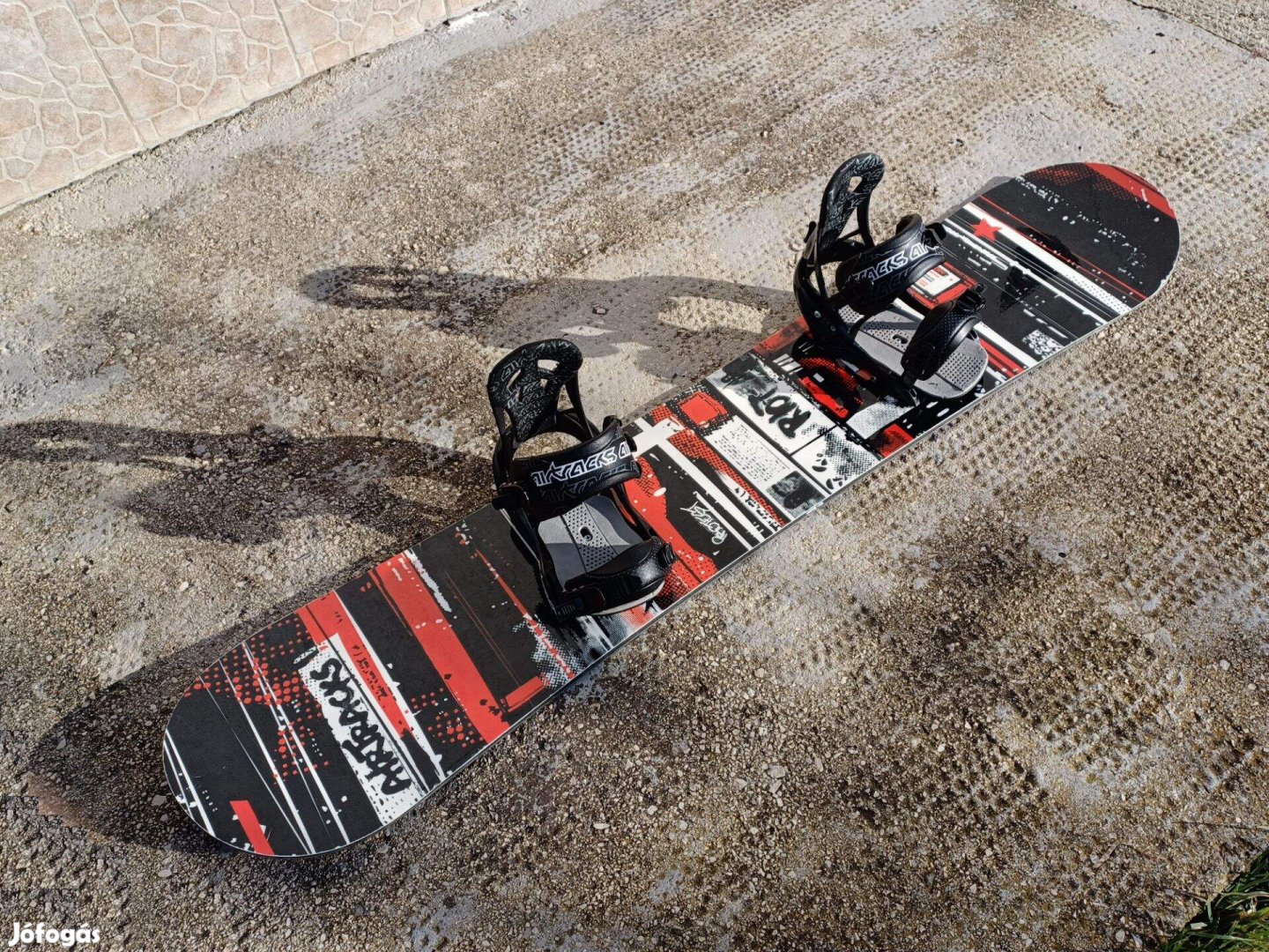 Szinte új!! Féláron!! Airtracks Riot 153 cm freestyle snowboard deszka