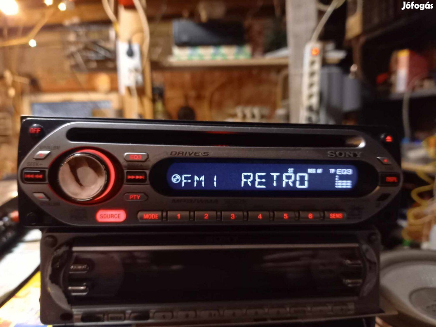 Szinte új!! Sony autórádió / fejegység