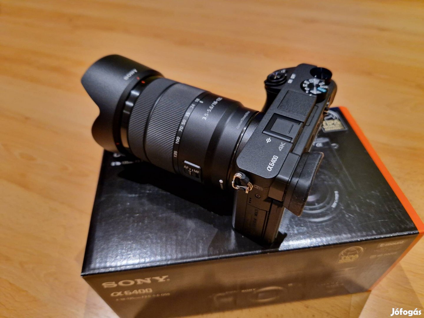 Szinte új garanciális sony a6400 milc +18-135