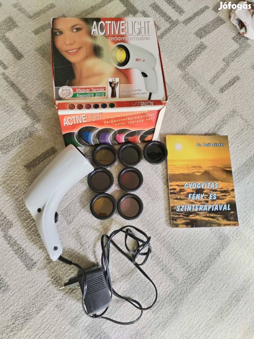 Szinterépiás fényterápiás lámpa 7 szinnel újszerű