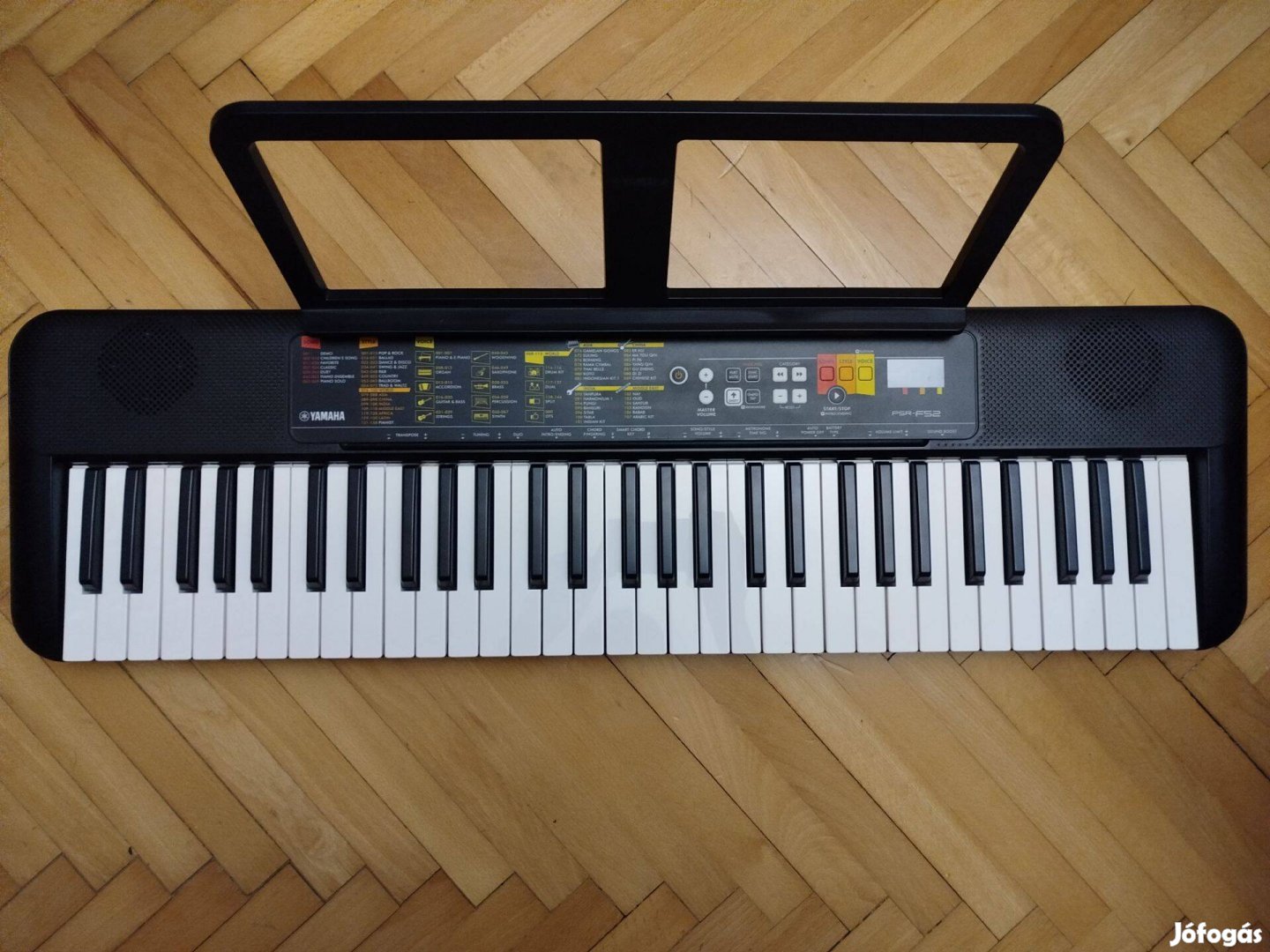 Szintetizátor Yamaha PSR-F52 + Állvány | Külön is eladóak