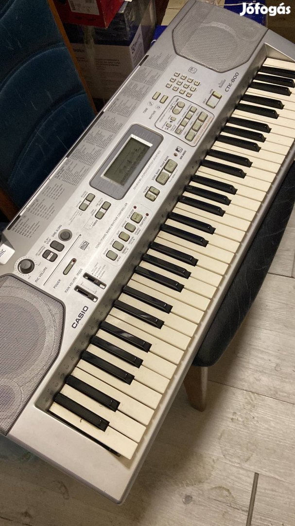 Szintetizátor casio ctk800 dinamikus billentyűzet