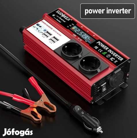 Szinuszos Ultra Fine Power Inverter 3500W 12Volt-220V (5593)