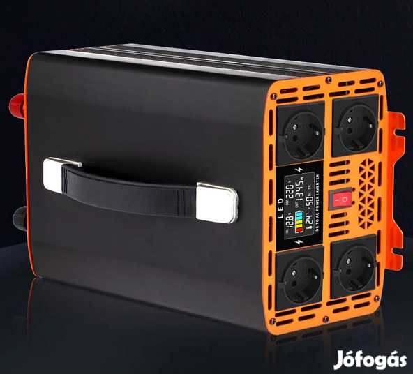 Szinuszos Ultra Fine Power Inverter 4000W 12Volt-220V