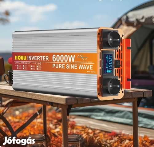 Szinuszos Ultra Fine Power Inverter 6000W 48Volt-220V AE6 (5613)