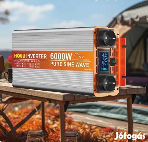 Szinuszos Ultra Fine Power Inverter 6000W 48Volt-220V AE6