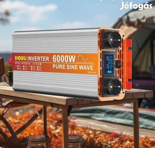 Szinuszos Ultra Fine Power Inverter 6000W 48Volt-220V AE6 (5613)