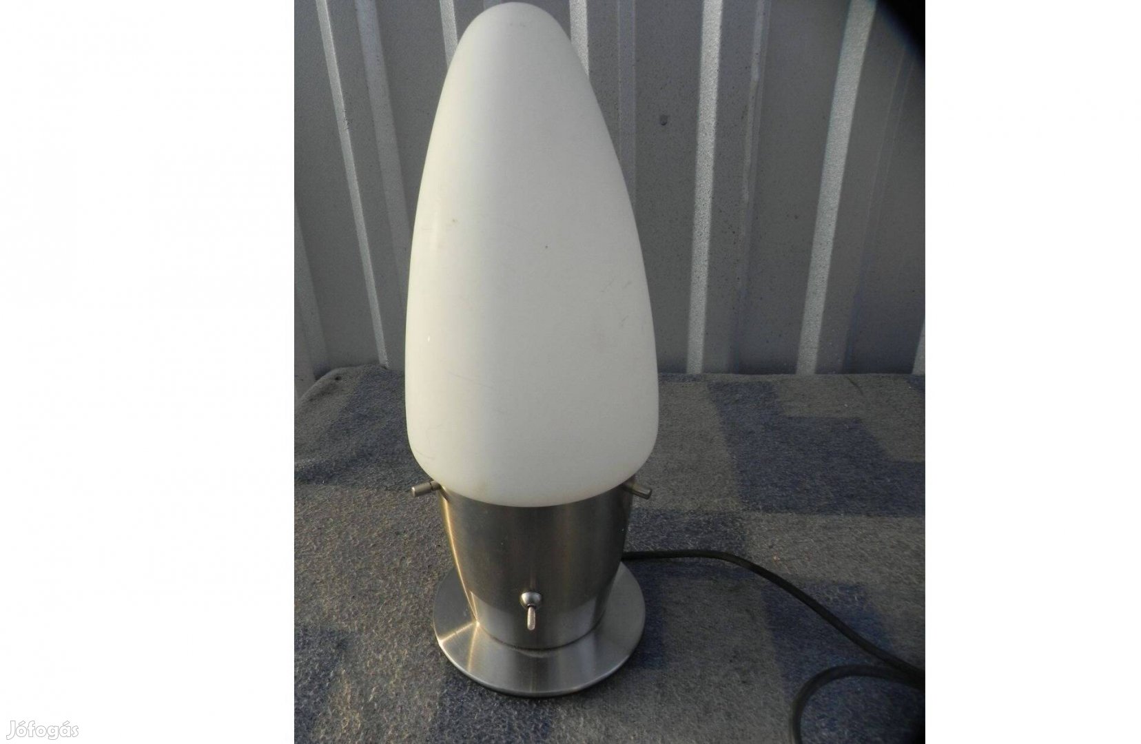 Színváltós lámpa hangulat lámpa üveg fém fix fény szinváltó funkció