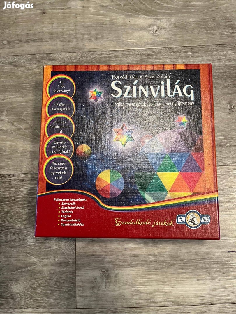 Színvilág logikai társasjáték