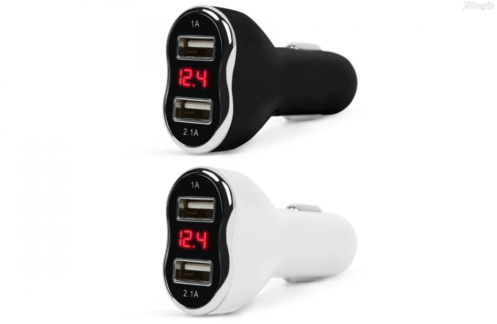 Szivargyújtó adapter Autós szuper gyors töltő dupla USB